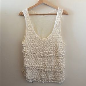 J. Crew Cream Top